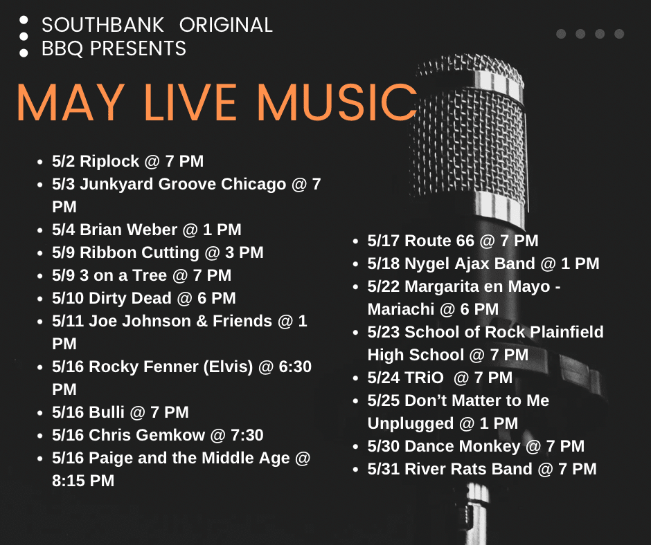 Live Music May 2025